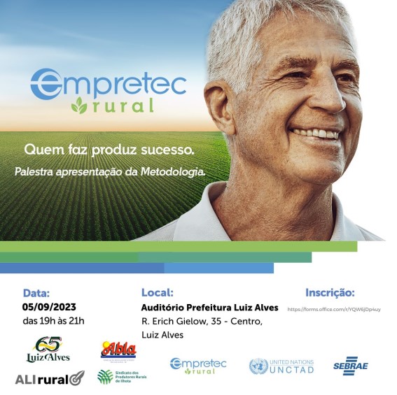 Abertas as inscrições para o Empretec Rural 2023 Sebrae